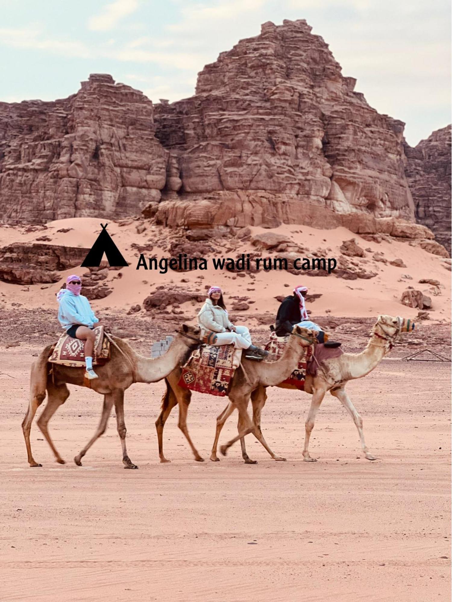Angelina Wadi Rum Camp Exteriör bild