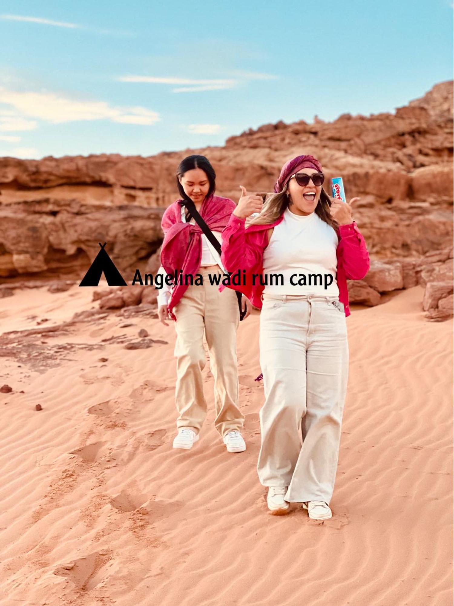 Angelina Wadi Rum Camp Exteriör bild