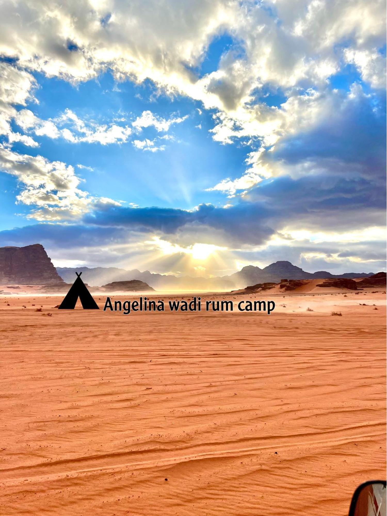 Angelina Wadi Rum Camp Exteriör bild