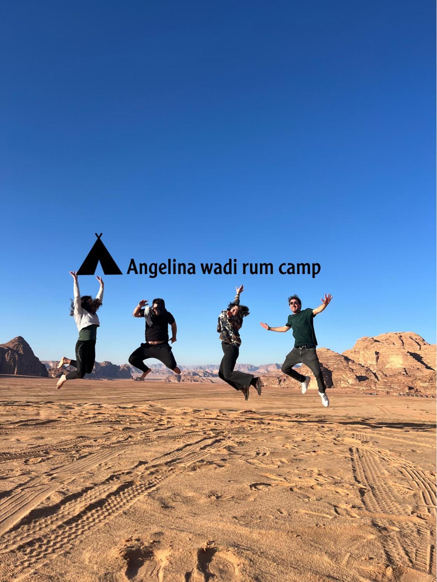 Angelina Wadi Rum Camp Exteriör bild